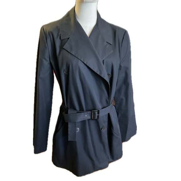 Givenchy Navy Double Breasted Cotton Jacket size 42 FR - Picture 1 of 13